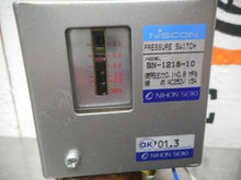 Load image into Gallery viewer, NIHON SEIKI NISCON BN-1218-10 Pressure Switch AC250V 15A 0.1-0.8MPa W/ Warranty
