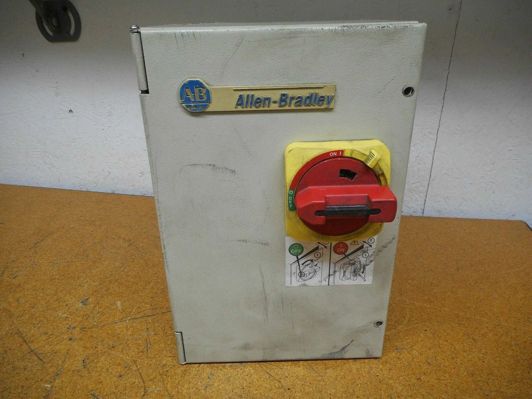 Allen Bradley 194R-FJ030P3E Disconnect Switch 40788-309-75 Enclosure W/ Warranty
