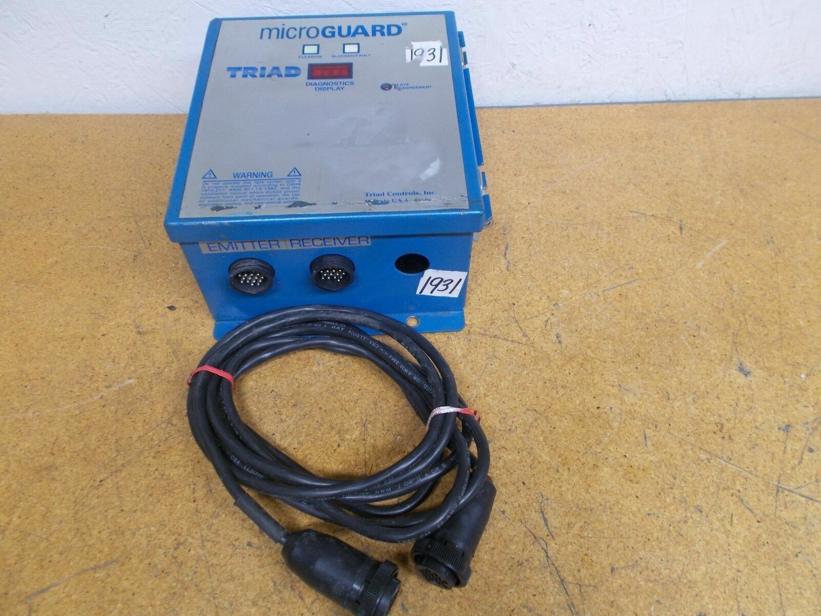 TRIAD Microguard MG-24-0F-20 Emitter Receiver Control Box With Connect ...