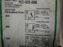 Load image into Gallery viewer, Turck NI2-G08-AN6 Proximity Sensor 10-30VDC 150mA New Old Stock
