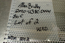 Load image into Gallery viewer, Allen Bradley 2090-U3BC-D4401 Ser C Breakout Board Cables Used (Lot of 2)
