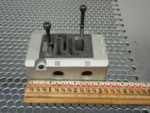 Load image into Gallery viewer, SMC Valve Block Manifold Bases 3-1/4&quot; X 2-1/8&quot; New Old Stock (Lot of 2)
