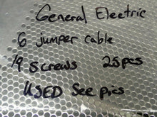 Load image into Gallery viewer, General Electric Renewal Parts (6) Jumpers &amp; (19) Screws Used With Warranty
