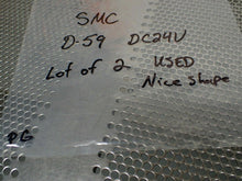 Load image into Gallery viewer, SMC D-59 DC24V Reed Switches Used With Warranty (Lot of 2) See All Pictures
