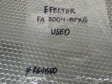Load image into Gallery viewer, IFM Efector FA-3004-BPKG Proximity Sensor Used With Warranty See All Pictures
