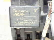Load image into Gallery viewer, Allen Bradley 100-A18NZ*3 Ser A Contactor 18A 600VAC 24VDC Coil W/ 199-FSMZ-1
