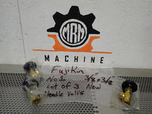 Load image into Gallery viewer, Fujikin No. 1 Needle Valve 3/8&quot; X 3/8&quot; New Old Stock (Lot of 3)
