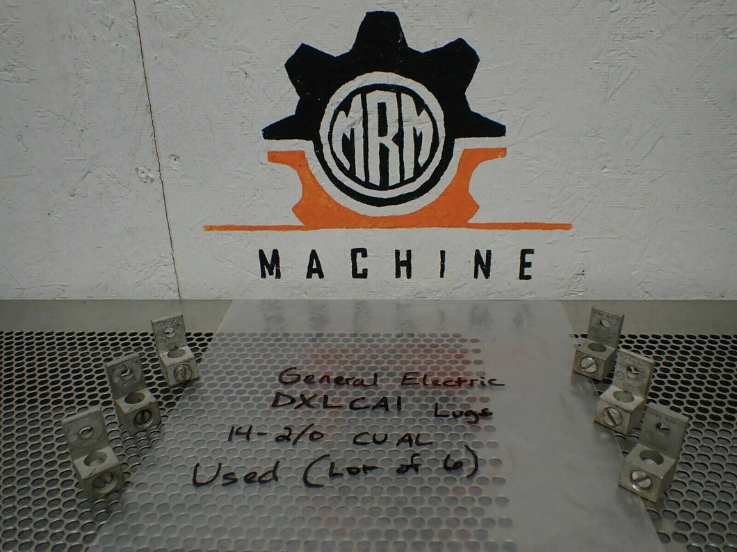 General Electric DXLCA1 Lugs 14-2/0 CUAL Used With Warranty (Lot of 6)