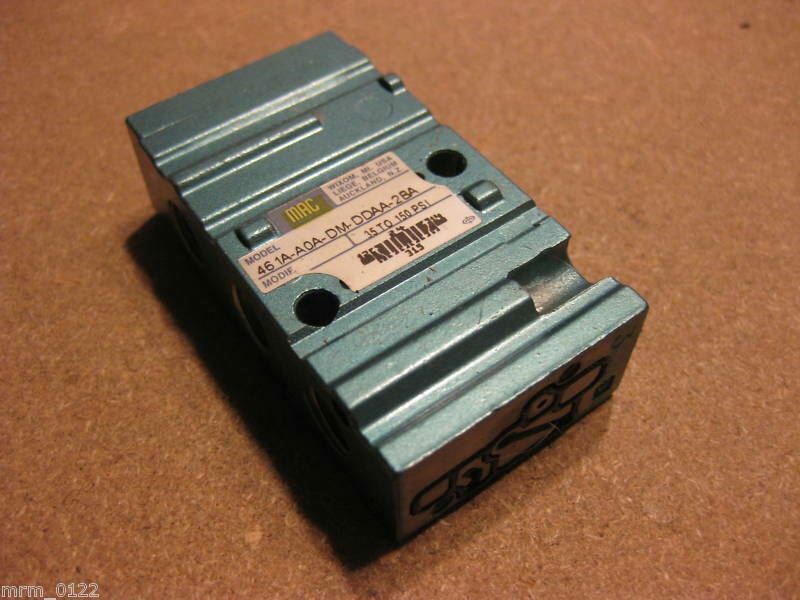 Mac Valve 461A-A0A-DM-DDAA-2BA Solenoid Valve 35 to 150PSI