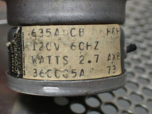 Load image into Gallery viewer, CONRAC 635A CB 360005A 120V 60Hz Type 117 J15AAB29 Motor 1/2RPM Used (Lot of 2)
