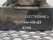 Load image into Gallery viewer, Syracuse Electronics TIR-115A-40-2T 4569 Solid State Relay Used With Warranty
