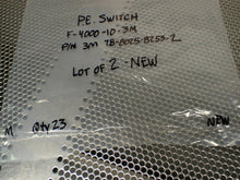 Load image into Gallery viewer, Air Logic F-4000-10-3M Pressure Electric Switches New Old Stock (Lot of 2)
