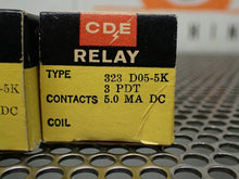 Load image into Gallery viewer, CDE Cornell Dubilier 323 D05-5K 5000 Ohms Relays New In Box (Lot of 3)
