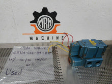Load image into Gallery viewer, Mac Valves 6511A-000-PM-111D Solenoid Valve 120/60 110/50 Coil 6.2/6.3Watts Used
