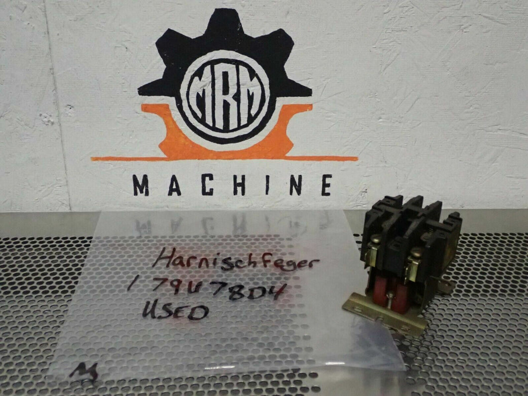 Harnischfeger 179U78D4 Magnetic Contactor Definite Purpose 600V Used Warranty