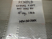 Load image into Gallery viewer, RENOLD SD35A1 X10FT ANSI 35A1 RIV 10Feet 1.32lbs Standard Duty Chain New In Box
