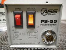 Load image into Gallery viewer, ASG Assembly PS-55 Power Source DC Power Supply 110/230V 50/60Hz 20/230V New
