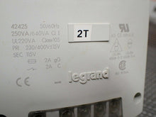 Load image into Gallery viewer, Legrand 42425 Transformer 50/60Hz 250VA/640VA CI UL220VA Used With Warranty
