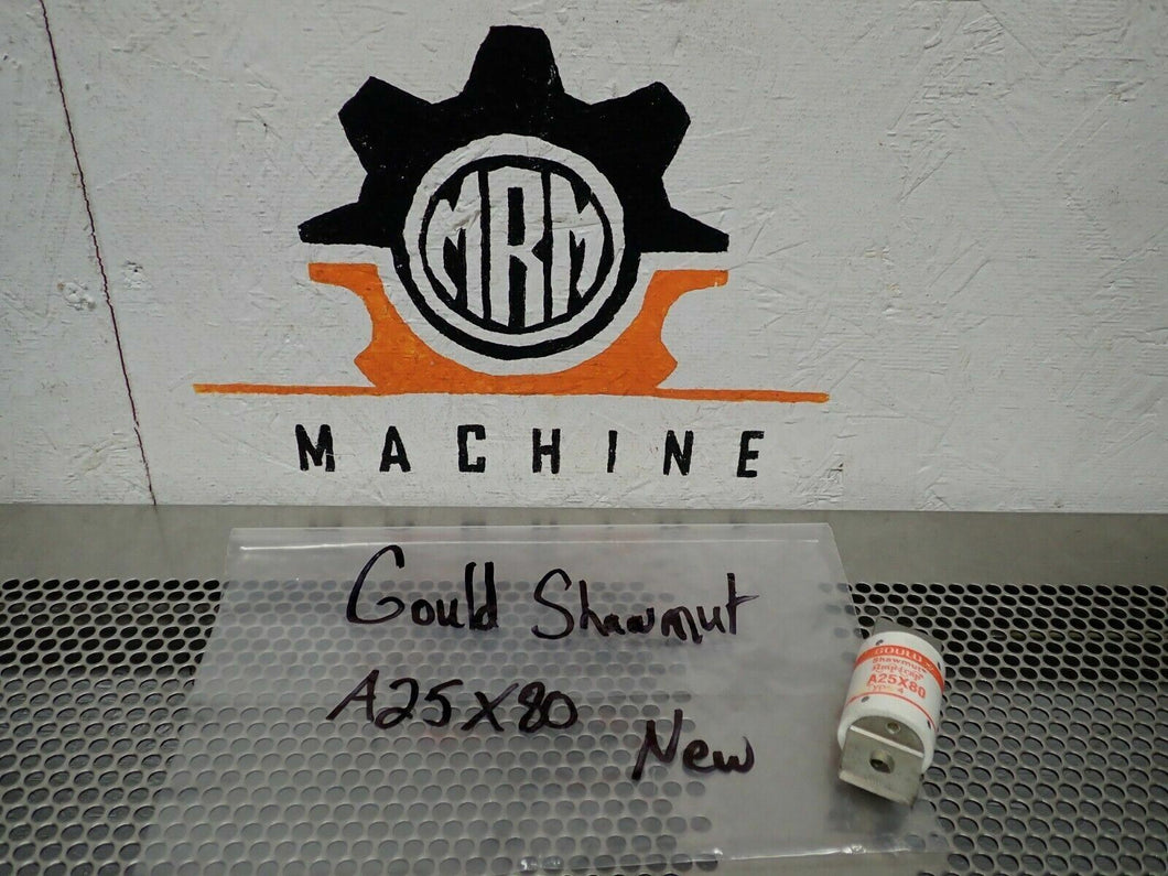Gould Shawmut Amptrap A25X80 Fuse Type 4 Form 101 80A 250VAC New Old Stock