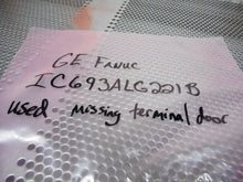 Load image into Gallery viewer, GE Fanuc IC693ALG221B Input Analog Module 4PT Current Used With Warranty
