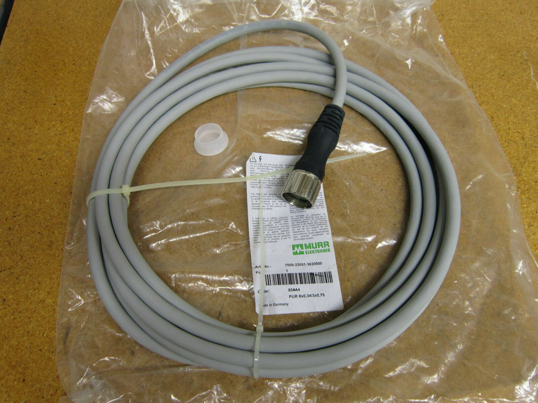 Murr Elektronik 7000-23051-3620500 Cord PUR 8x0,34/3x0,75 NEW