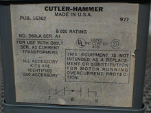 Load image into Gallery viewer, Cutler-Hammer D60LA Ser A1 Current Relay Transformer Used With Warranty
