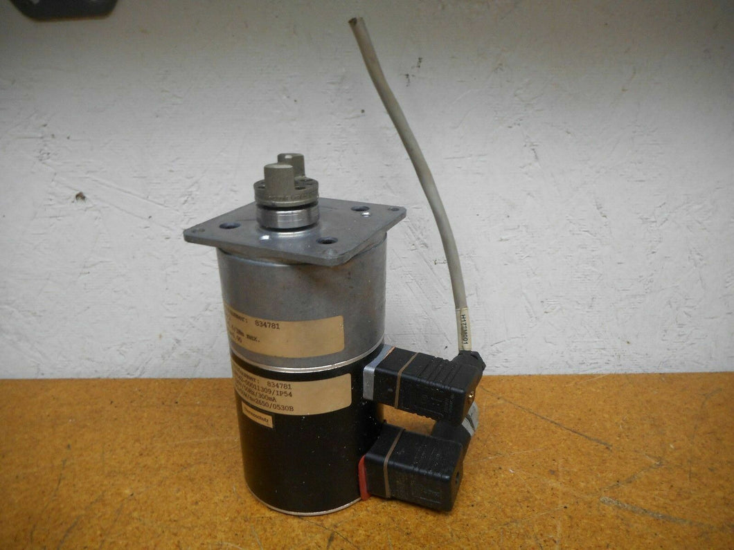 GEFEG NECKAR Z8/2 834781 Motor DF842-00011309/IP5 230V 50Hz 300mA 50W
