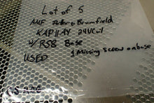 Load image into Gallery viewer, Potter &amp; Brumfield KAP11AY Relay 24V 50/60Hz Coil W/ RS8 Base Used (Lot of 5)
