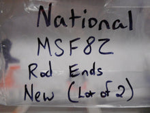 Load image into Gallery viewer, National Rod Ends MSF 8Z Spherical Rod End Female New (Lot of 2)
