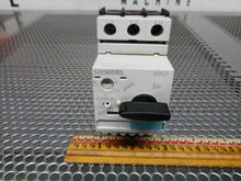 Load image into Gallery viewer, Siemens 3RV1021-1BA10 Motor Starter 1.4-2A &amp; 3RV1901-1A Auxiliary Contact Used
