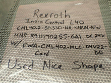 Load image into Gallery viewer, Rexroth Indra Control L40 CML40.2-SP-330-NA-NNNN-NW W/ FWA-CML402-MLC-04V22-D0
