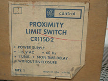 Load image into Gallery viewer, General Electric CR115D2 Proximity Limit Switch 115VAC Power Supply 60Hz
