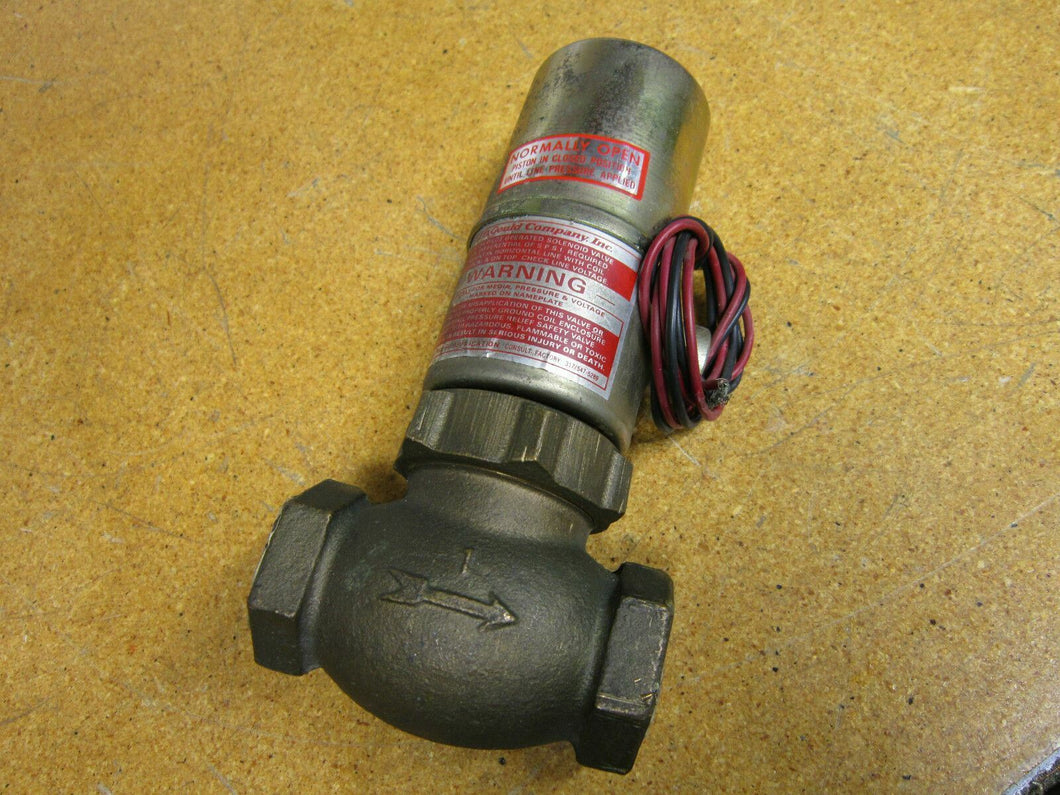 JD GOULD VALVE Type QR Size 1 24V 5-150 PSI