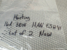 Load image into Gallery viewer, Harting HAN ES24F 16A 380V Female Connectors New No Box (Lot of 2)
