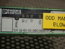 Load image into Gallery viewer, PHOENIX CONTACT ELR H3-IES-SC-24DC/500AC-2 Solid State Contactor 24VDC Used
