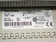 Load image into Gallery viewer, Allen Bradley 1794-IB16 Ser A Flex I/O 24VDC Sink Input &amp; 1794-TB3 Base Lot of 2
