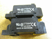 Load image into Gallery viewer, Omron PTF14A-E Relay Sockets 10A 240V 14 Pin Gently Used (Lot of 2)
