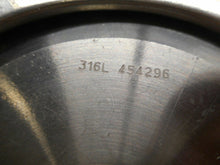Load image into Gallery viewer, 316L 454296 Stainless Steel End Caps With Clamps New Old Stock (Lot of 3)
