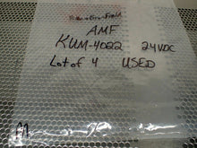 Load image into Gallery viewer, Potter &amp; Brumfield KUM-4022 24VDC Relays Used With Warranty (Lot of 4) See Pics
