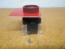 Load image into Gallery viewer, Allen Bradley 800H...R Ser F Pushbutton Black W/ 800T-DX1 &amp; 800T-DX2 Contact Blk
