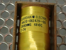 Load image into Gallery viewer, Guardian 006-0001956 A420-061429-00 288 Ohms 48VDC Coils Used (Lot of 14)
