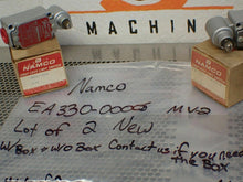Load image into Gallery viewer, Namco EA330-00005 MV-2 Snap Lock Limit Switch New Old Stock (Lot of 2)
