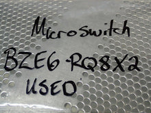 Load image into Gallery viewer, Micro Switch BZE6-RQ8X2 Limit Switch 15A 125, 250 Or 480VAC Used With Warranty
