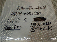Load image into Gallery viewer, Potter &amp; Brumfield KRPA-14AG-240 Relays New No Box (Lot of 5) See All Pictures
