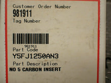 Load image into Gallery viewer, Flowserve Y5FJ1250AN3 No 5 Carbon Insert New Old Stock
