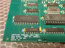 Load image into Gallery viewer, PORELON 1045012 Assy. 61041 Rev. G PHC Board Used With Warranty
