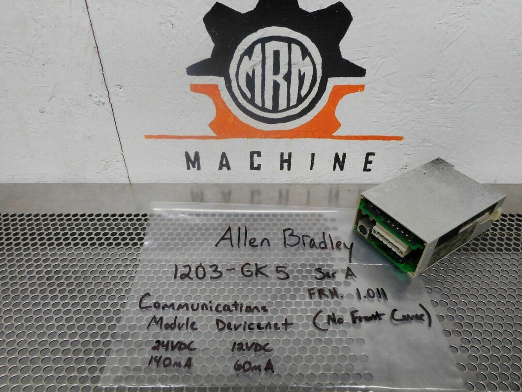Allen Bradley 1203-GK5 Ser A FRN. 1.011 Communications Module (For Parts Only)