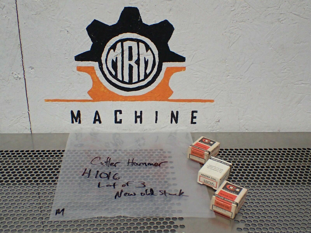 Cutler-Hammer H1016 Overload Heater Elements New In Box (Lot of 3) See All Pics