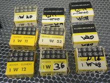 Load image into Gallery viewer, Allen Bradley (3) W13 (2) W20 (2) N33 (3) W12 &amp; More Heater Elements (Lot of 17)
