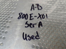 Load image into Gallery viewer, Allen Bradley 800E-X01 Ser A Contact Blocks Used With Warranty (Lot of 2)
